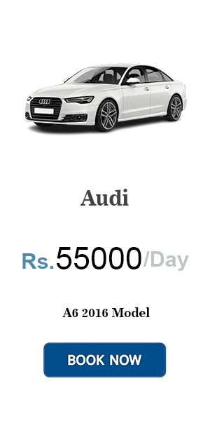Audi for rent in Islamabad
