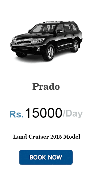 prado 2015 model for rent in Islamabad